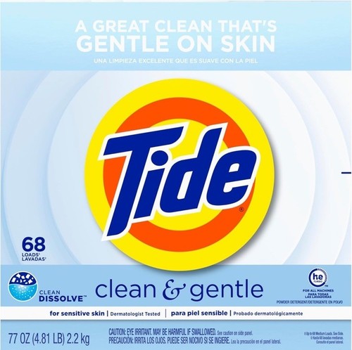 Tide clean gentle - &,
