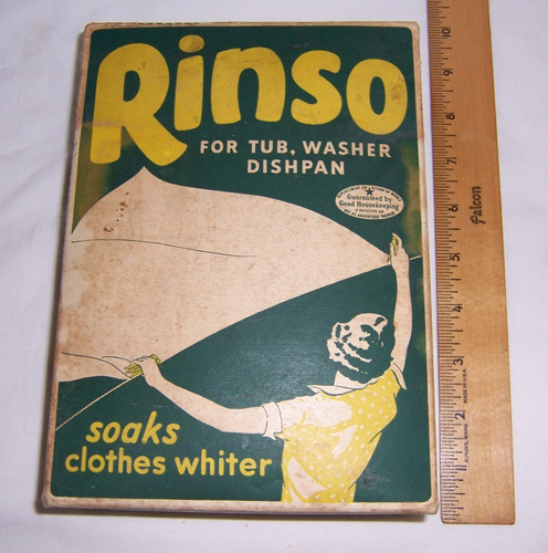 Vintage 1950 rinso clothes - 1950’s,