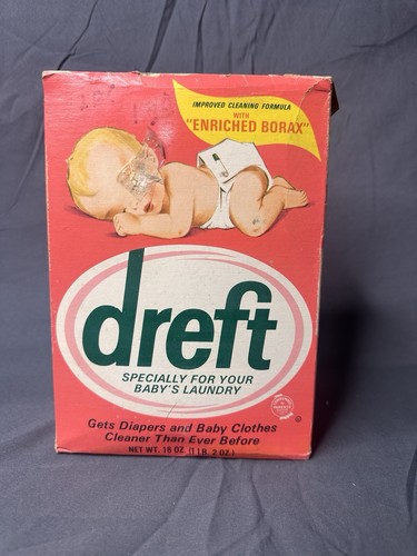 Vintage full dreft detergent - vintage,